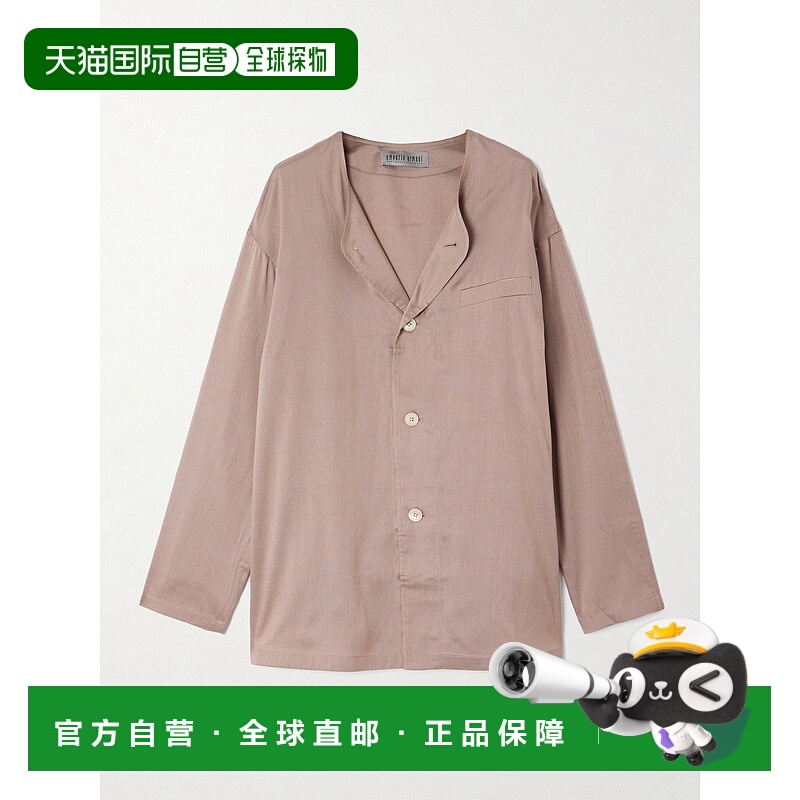 1h可退 潮奢 Our Legacy 女士 + Strato 莱赛尔纤维真丝混纺衬衫