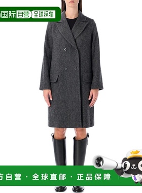 A.P.C. 女士外套 F01545WOARALAD AW2025 深灰色 A.P.C. Ginny wo