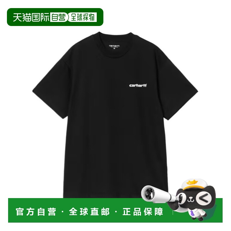 1h可退 CARHARTT WIP 男士T恤 I03600389XX SS2026 黑色 短袖T恤