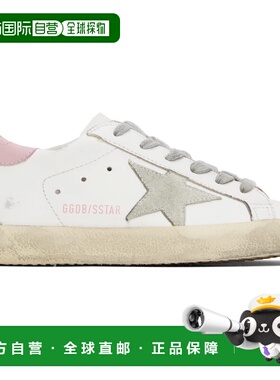 1h可退 潮奢 GOLDEN GOOSE 女士 白色 Super-Star 运动鞋 GWF0010