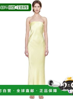 1h可退 潮奢 bec&bridge 女士 黄色 Moon Dance Strapless 连衣裙
