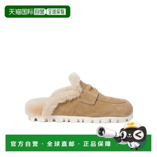 1h可退 miu miu 女士 时尚休闲鞋穆勒鞋厚底拖鞋半拖鞋