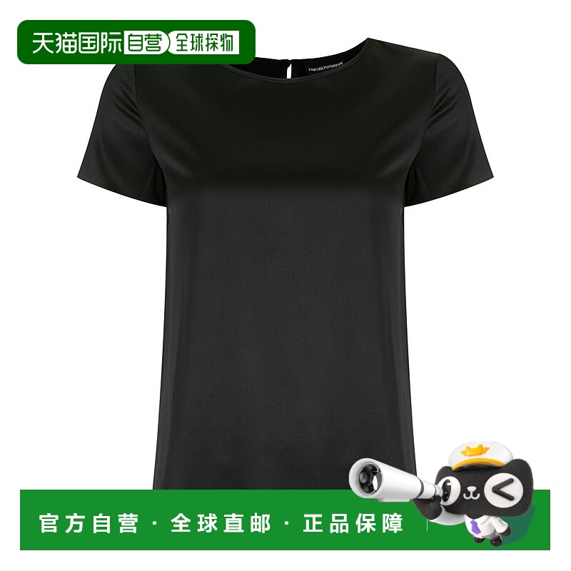 1h可退 EMPORIO ARMANI 女士T恤 8N2K152NXXZ0999 CO 黑色