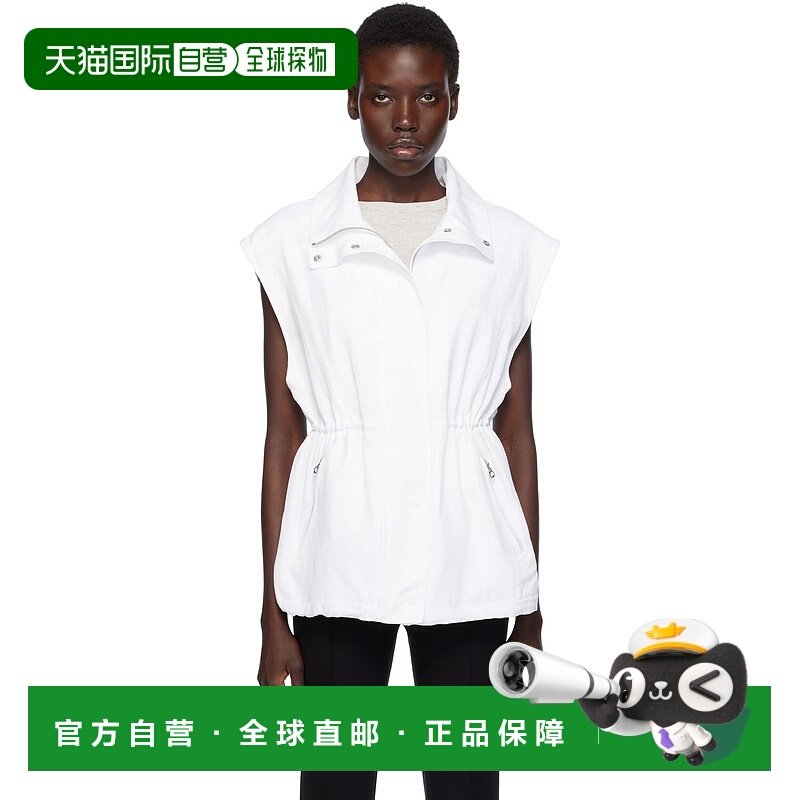 1h可退 潮奢 rag bone 瑞格布恩 女士 白色 Monica 马甲 WAW25P40