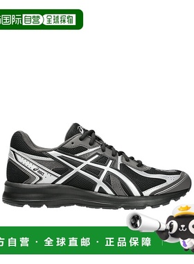 ASICS 男士专项运动鞋 1203A741001 SS2025 黑色 Jog 100S 系带运