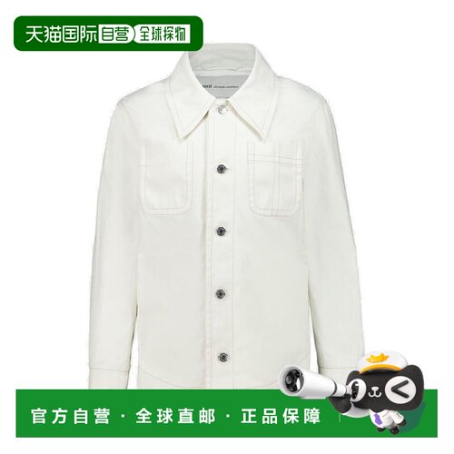 Ami Paris 男士 AMI 工人纽扣夹克 UJK874CO0211