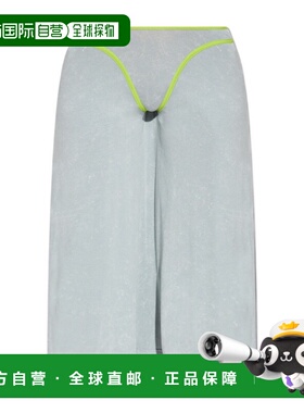 DIESEL 女士休闲裤 A173340CNAY9DT SS2025 灰色 O-FINE 半身裙