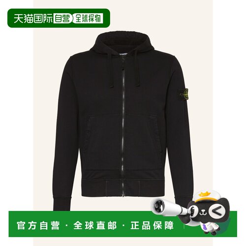 STONE ISLAND 男士卫衣 100323306713000 CO 黑色 Zip-up sweatsh