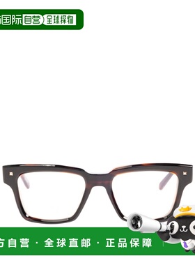 VALENTINO 男士太阳镜 VLX121B5100 SS2024 黑色 矩形平光镜