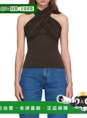 Ami Paris 男士T恤 FTP041JE0070221 AW2024 黑色上衣