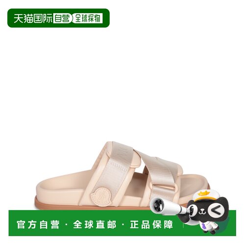 MONCLER 女士拖鞋 4L00040M502751J SS2025 浅棕色 SLIPPERS女鞋