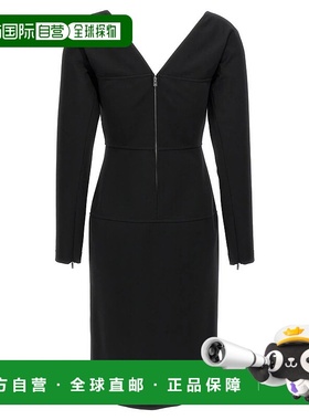 FENDI 女士连衣裙 FDD185AJYEF0GME AW2024 黑色 Fendi Techno Je