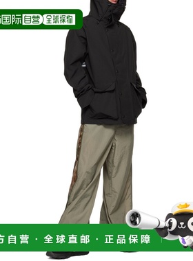 CANADA GOOSE 男士夹克 2429M61 CO 黑色 徽标连帽休闲夹克外套