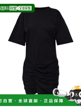 BALMAIN 女士T恤 GF1R7435BD39EAB SS2026 黑色 Dress with decor