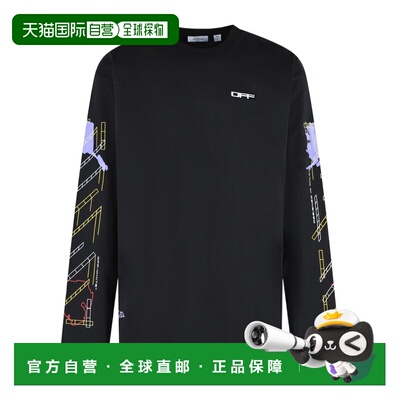 OFF-WHITE 男士T恤 44MAB09CF26J003001 AW2026长袖