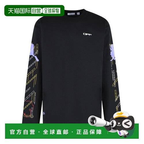 OFF-WHITE 男士T恤 44MAB09CF26J003001 AW2026长袖