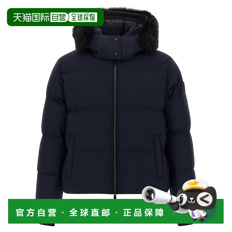 1h可退 MOOSE KNUCKLES 男士大衣 M35LJ137S546 AW2025 蓝色