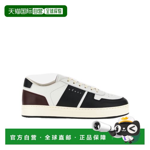 1h可退 奢淘 Hogan 系带低帮运动鞋 男 HXM6680FL30R37男鞋休闲鞋