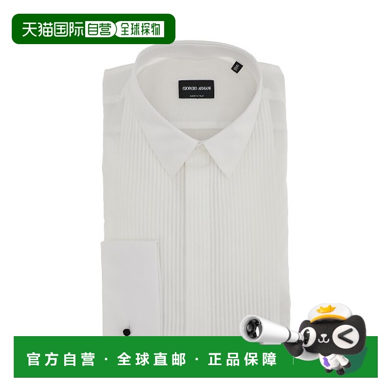 1h可退 潮奢 armani 阿玛尼 男士 纽扣开合衬衫 9SGCCZ5RTZ26长袖