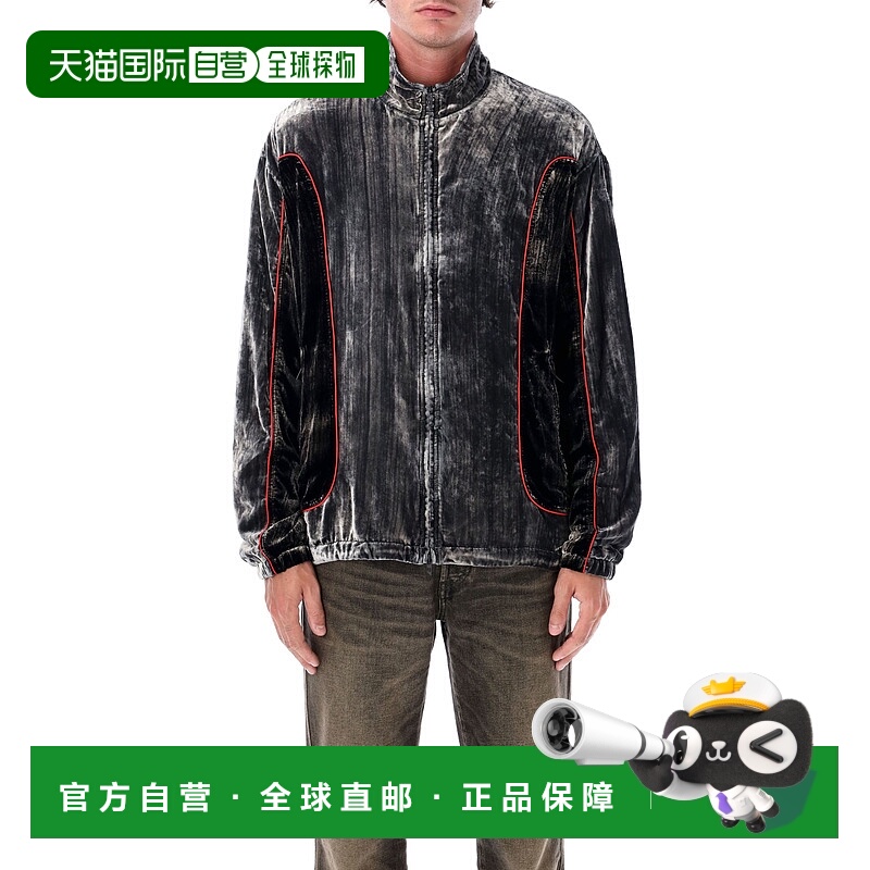 1h可退 DIESEL 男士夹克 A184620AJFR9AW AW2025 黑色