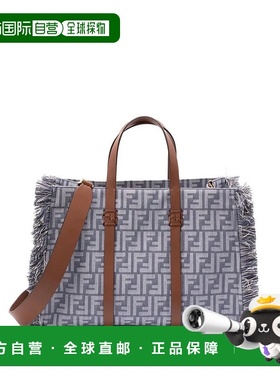 FENDI 女士手提包 8BH435AUT41 AW2025 蓝色 Fendi Summer Tote D