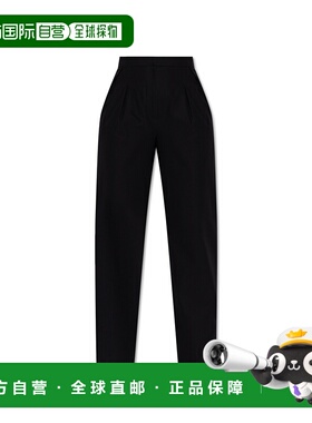 MAX MARA 女士休闲裤 AW2025 黑色阔腿裤 DEDE2521136041007