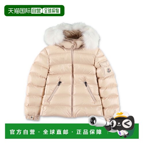 MONCLER 女童大衣 1A00054597Z821G AW2026 浅棕色 BADYF JACKET