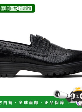 1h可退 潮奢 Dr. Martens 马丁大夫 男士 黑色 Penton 乐福鞋 417