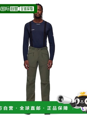 MAMMUT Taiss Pro 软壳裤 男士猛犸象裤子防水高弹直筒裤休闲裤