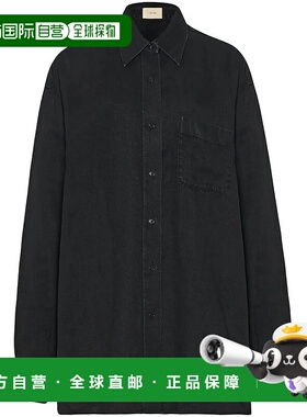 THE ROW 女士外套 8740W3654BLK SS2025 黑色 The Row Shirts