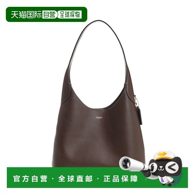COACH 女士斜挎包 CU068B4MPL AW2025 绿色 Coach Brooklyn 28 Le