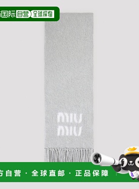 MIU MIU 女士围巾 5FS0622CQDF0031 AW2025 灰色