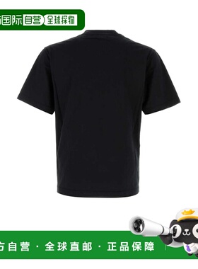 BURBERRY 男士T恤 8099548C1413 AW2024 黑色男装上衣