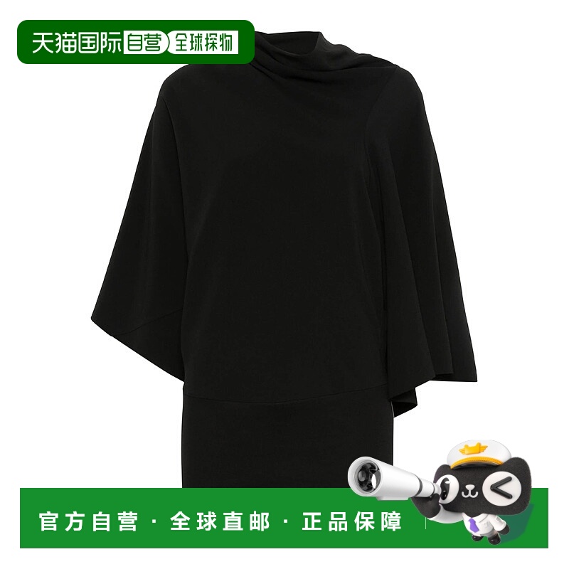 1h可退 RICK OWENS 女士T恤 RP02E4231HY09 AW2025 黑色 Rick Owe