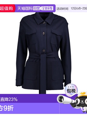 MAX MARA 女士西服 6911012706001 SS2022 黑色 Ciro单排扣夹克外