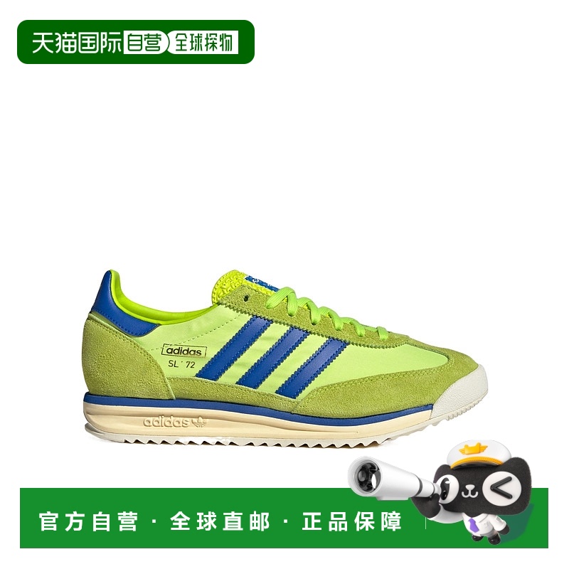 1h可退 ADIDAS 男士运动鞋 JQ0172 SS2025 绿色 SL 72 RS 运动鞋