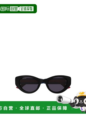 GUCCI 女士太阳镜 GG1862S004 SS2025 黑色 全框太阳镜古驰