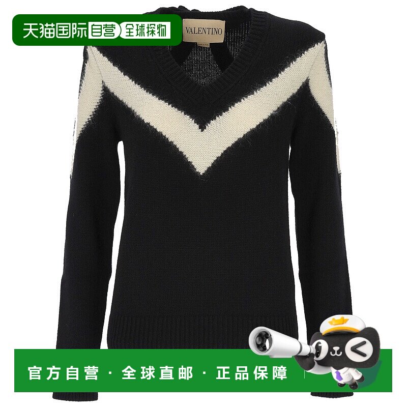 VALENTINO 女士针织衫 7B0KC69D9SL0NA AW2025 黑色