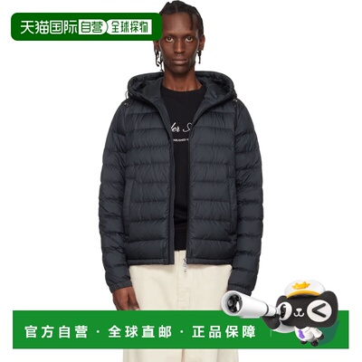 Moncler 盟可睐 男士 黑色 Vermeille Hooded Short 羽绒夹克 L10