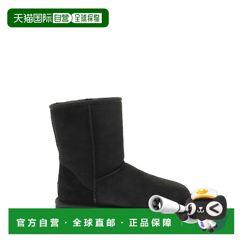 UGG 女士高跟鞋 1016223WBLK AW2022 黑色 CLASSIC SHORT II - Bo