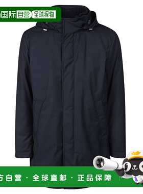 HERNO 男士夹克 PI001155U126389200 AW2025 蓝色 PIUMINI