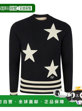 VALENTINO 男士针织衫 8V3KC37HBB39RA SS2026 黑色