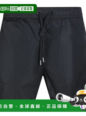 1h可退 潮奢 Moncler 盟可睐 男士 徽标拼贴抽绳泳裤 L10912C0000