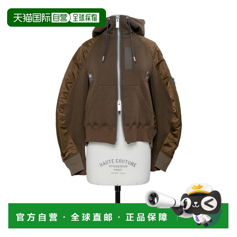 1h可退 SACAI 女士西服 2608343601 SS2026 花色 长袖连帽夹克