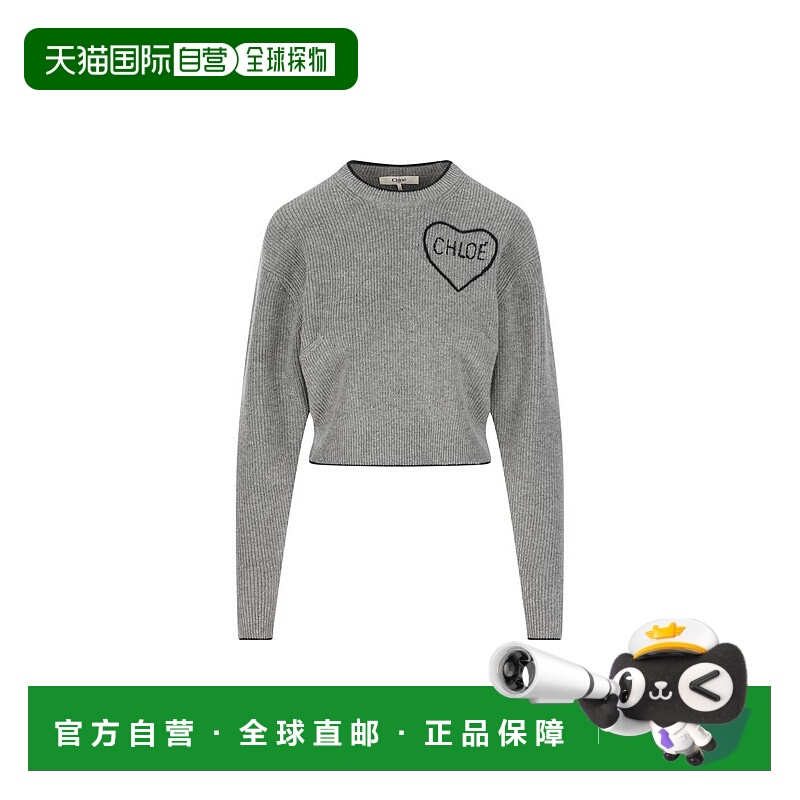 CHLOÉ 女士针织衫 CH26SMP39710012P26 SS2026 灰色