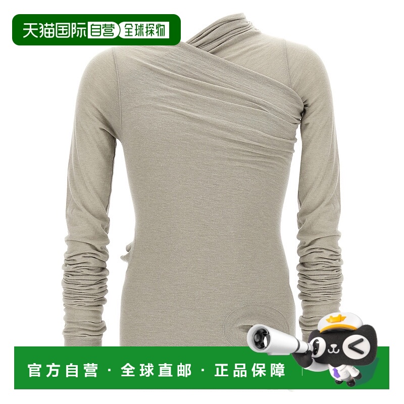 1h可退 RICK OWENS 男士T恤 RU02E1262JR08 AW2025 花色 Hollywoo