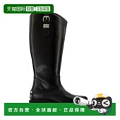 女士靴子 Ganni S3022 GANNI AW2025 黑色 Studs Boots长筒靴