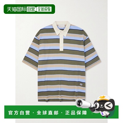 Ami Paris 男士 CON 全棉徽标Polo衫 UPL424JE0209