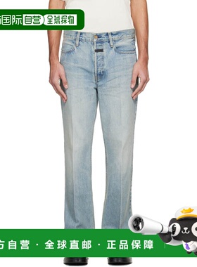 1h可退 潮奢 essentials fear of god 男士 蓝色 70s 牛仔裤 FG25