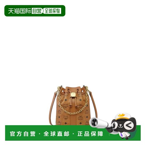MCM 女士水桶包 MWDGADU01CO001CO AW2026 棕色 DESSAU DRAWSTRIN